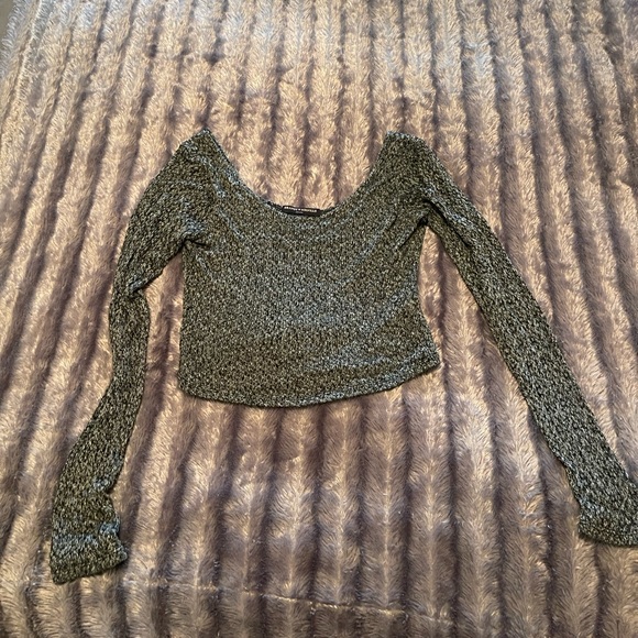 Brandy Melville Cropped Scoop Neck, S - Picture 1 of 2